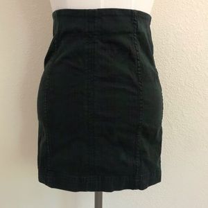 Free People Modern Femme Plaid Mini Skirt